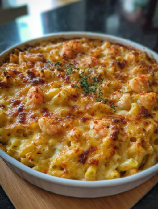 Seafood Mac and Cheese