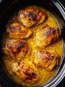 Slow Cooker 3-Ingredient Golden Butter Chicken