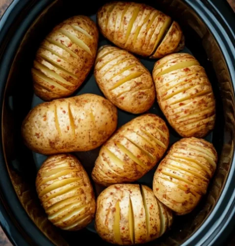 Slow Cooker Amish Papa’s Pride Potatoes