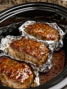 Slow Cooker Brown Sugar Pork Chops