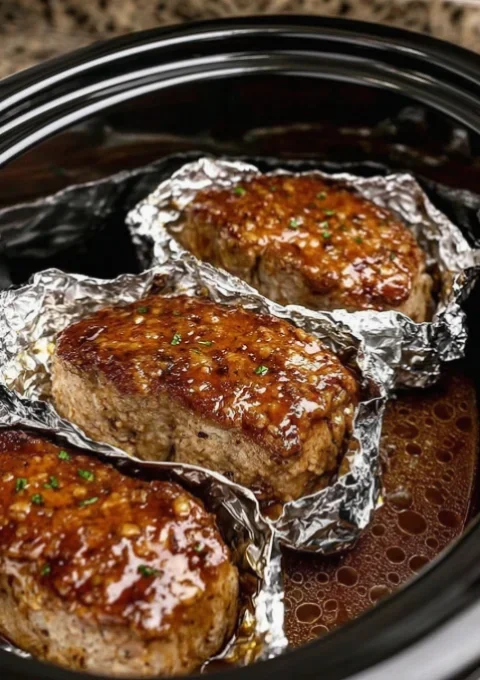 Slow Cooker Brown Sugar Pork Chops