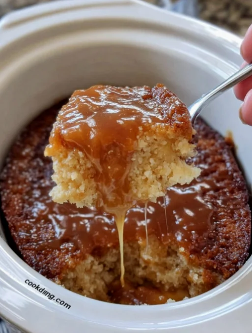 Slow Cooker Butterscotch Pudding Cake