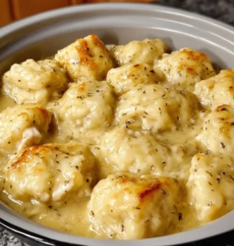 Slow Cooker Chicken and Dumplings