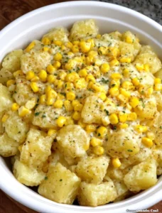 Slow Cooker Poor Man’s Potatoes and Corn