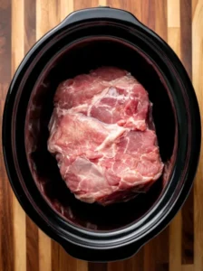 Slow Cooker Pork Butt Roast
