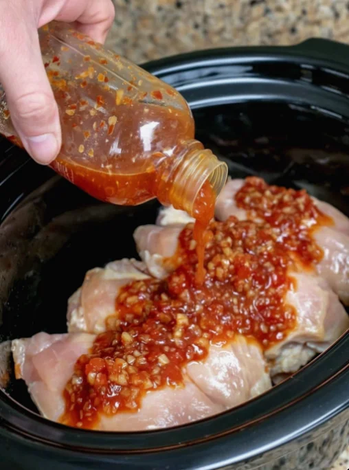 slow cooker sweet chili chicken