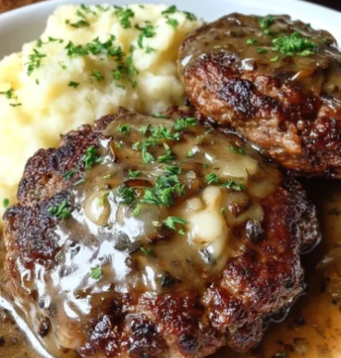 Smothered Hamburger Steak