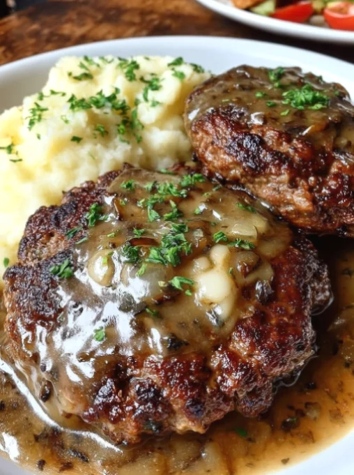 Smothered Hamburger Steak