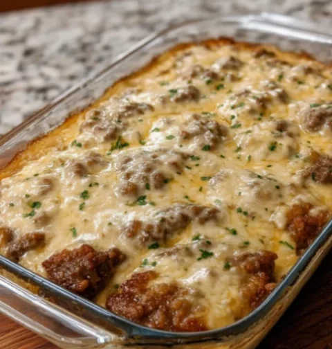 sour cream steak bake