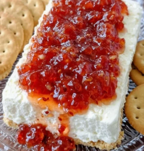 Southern 3-Ingredient Pepper Jelly Dip