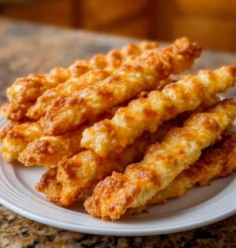 Southern 4-Ingredient Cheese Straws