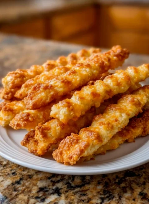Southern 4-Ingredient Cheese Straws