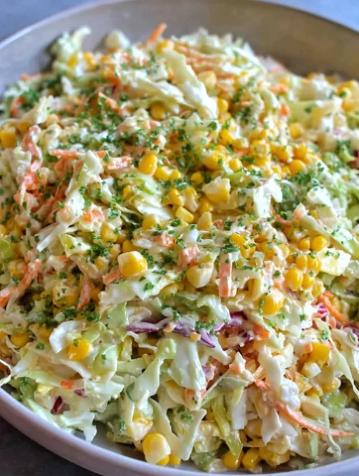 Spicy Corn Slaw