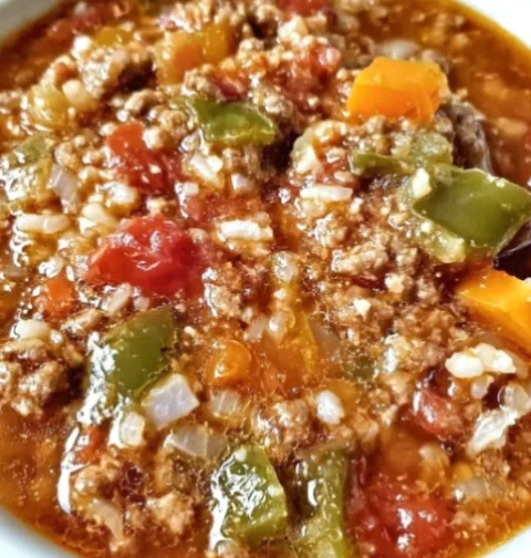 Stuffed Pepper Soup