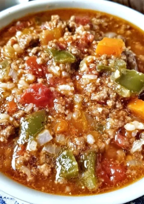 Stuffed Pepper Soup