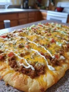 Taco Pizza