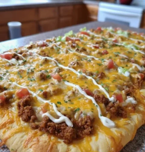 Taco Pizza
