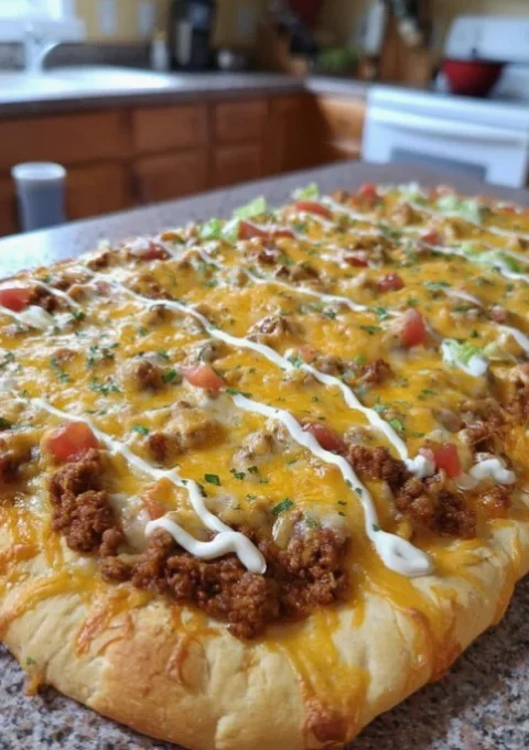 Taco Pizza