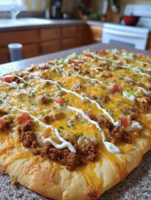 Taco Pizza