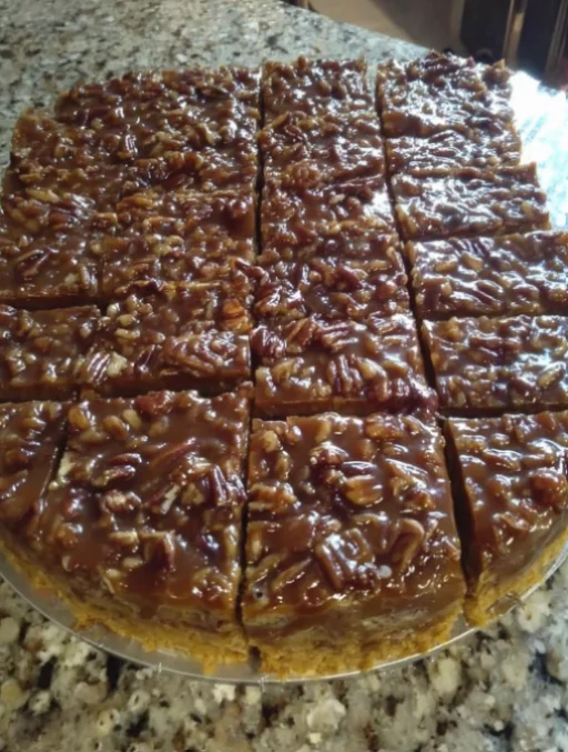 Turtle Caramel Cake