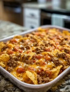 Walking Taco Casserole