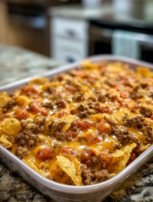 Walking Taco Casserole