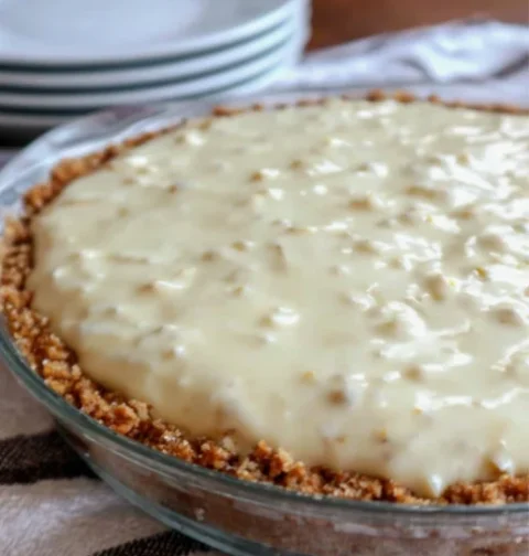 Walnut Cream Pie