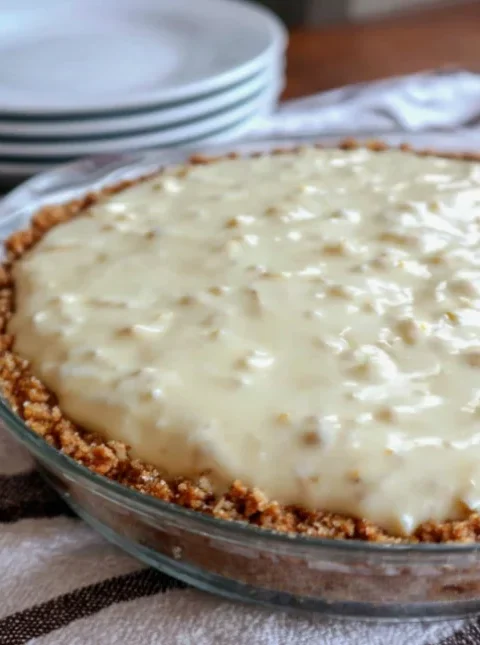 Walnut Cream Pie