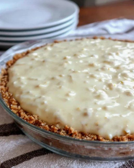 Walnut Cream Pie