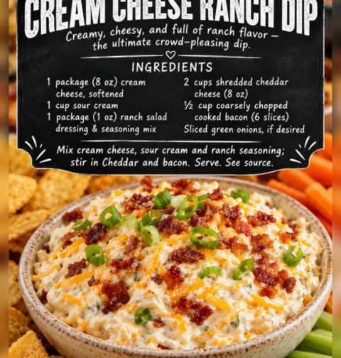 Cream Cheese Ranch Dip