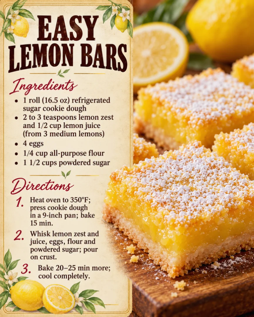 Easy Lemon Bars