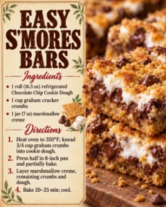 Easy S’Mores Bars