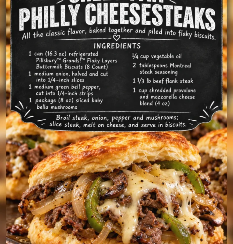 Sheet-Pan Philly Cheesesteaks