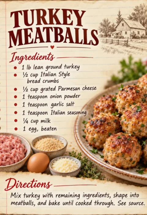 Turkey Meatballs
