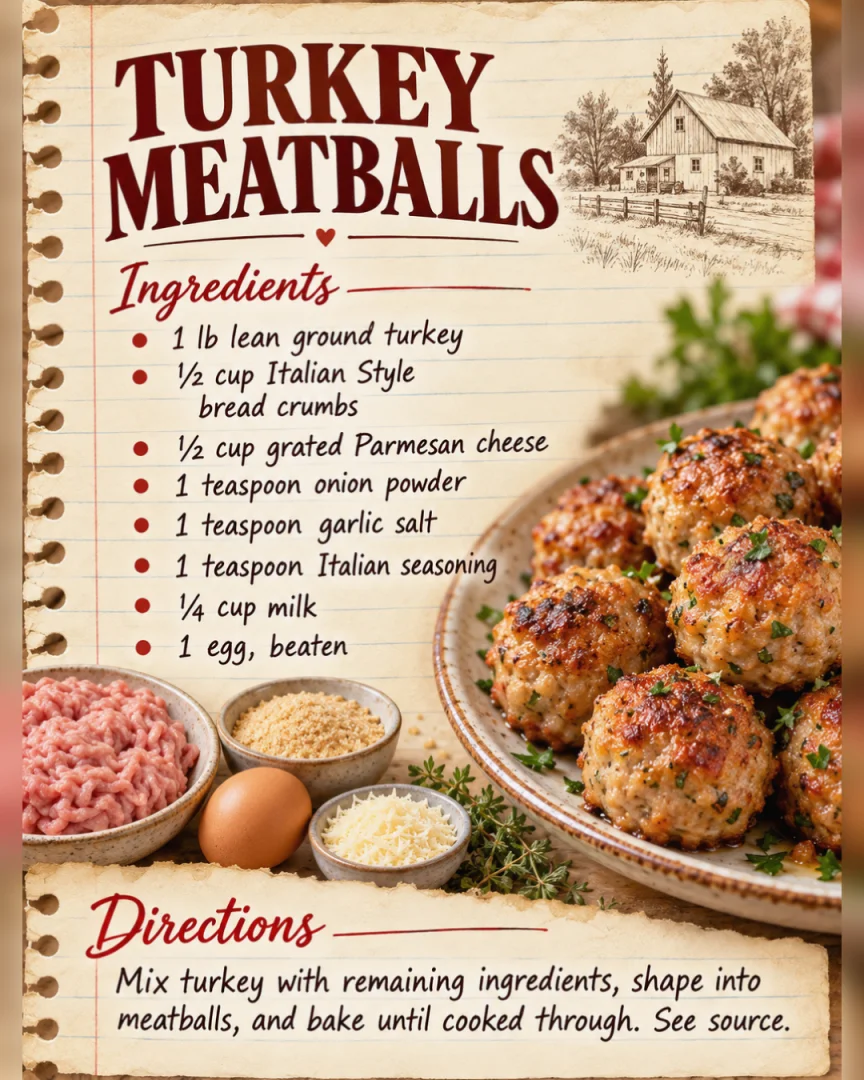 Turkey Meatballs