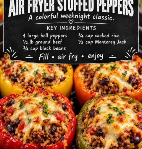 Air Fryer Stuffed Peppers