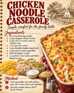 Chicken Noodle Casserole