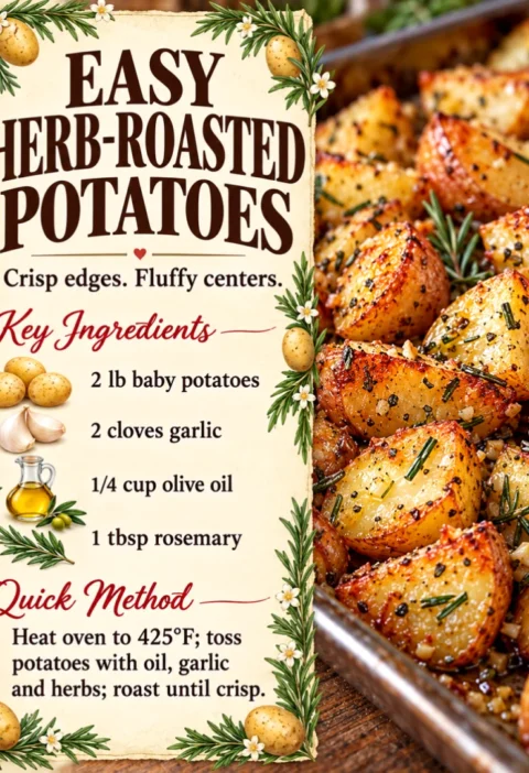 Easy Herb-Roasted Potatoes