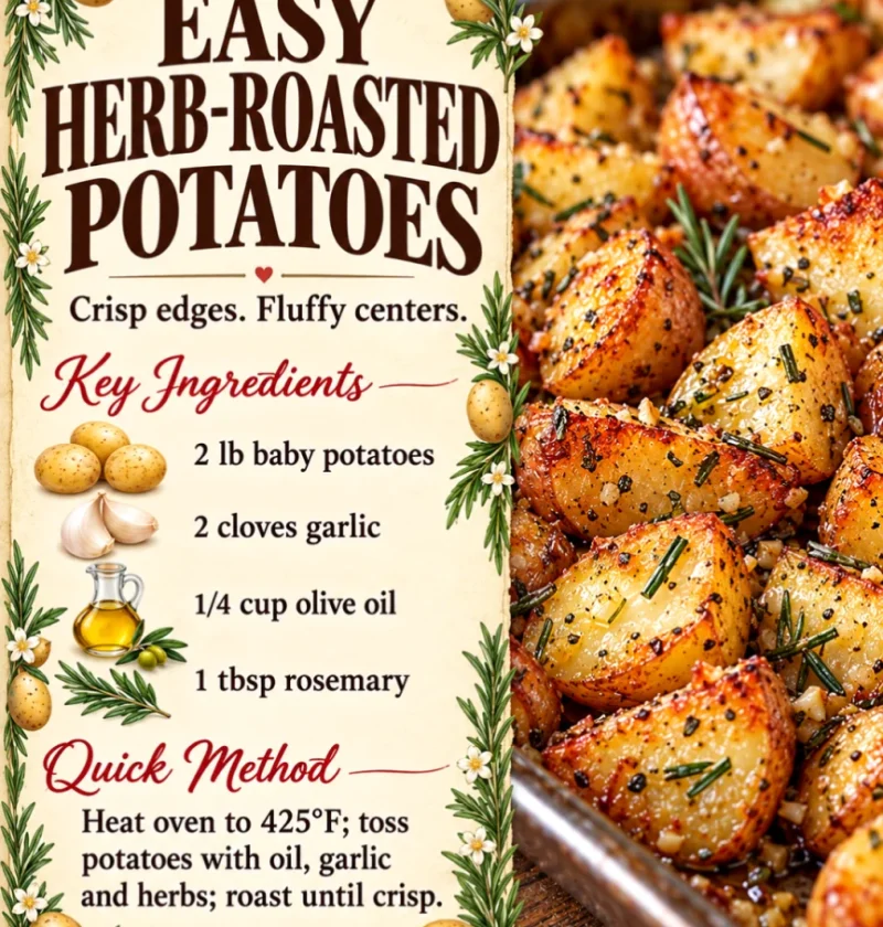 Easy Herb-Roasted Potatoes