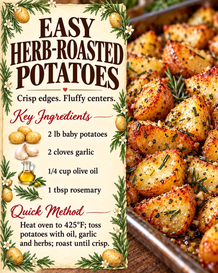 Easy Herb-Roasted Potatoes