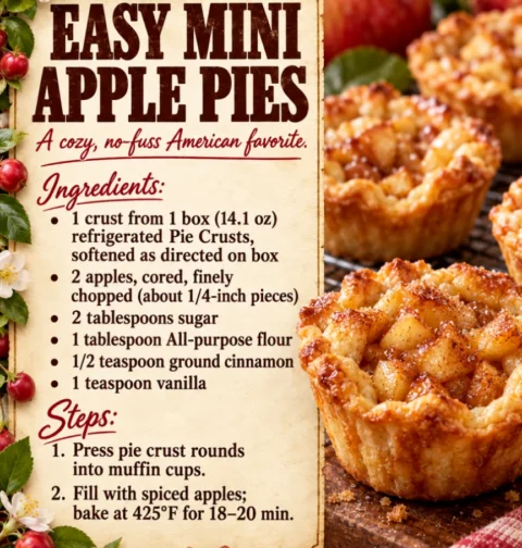 easy mini apple pies