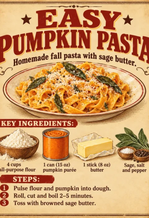 Easy Pumpkin Pasta