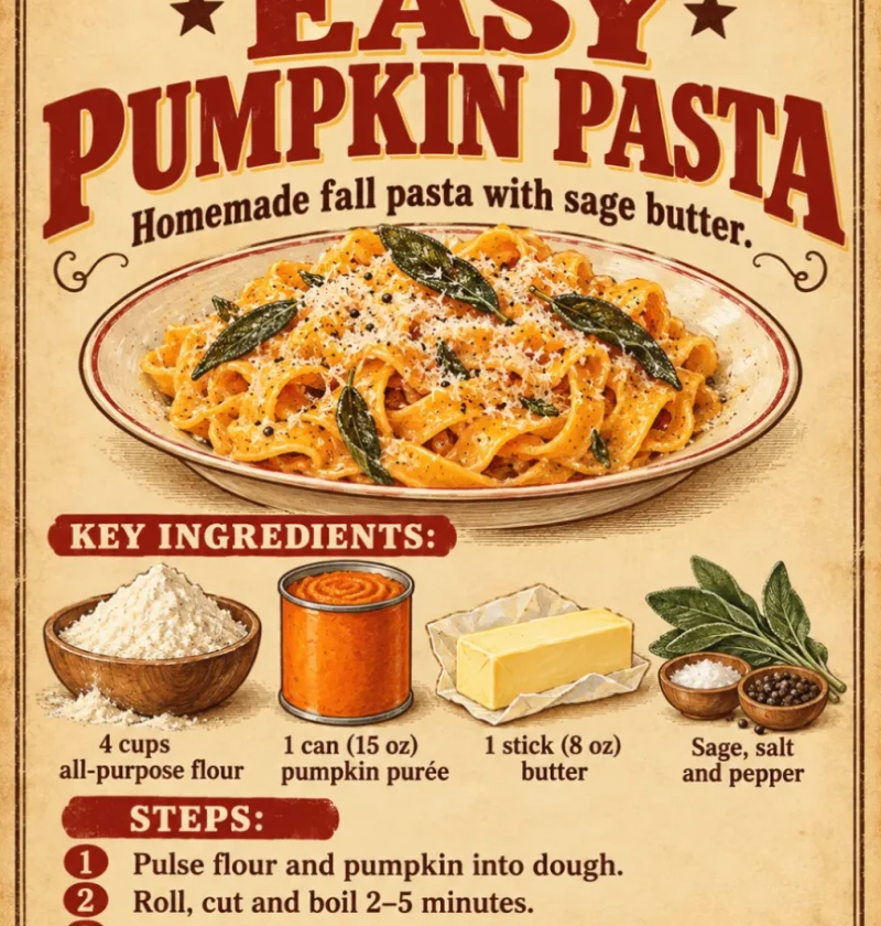 Easy Pumpkin Pasta