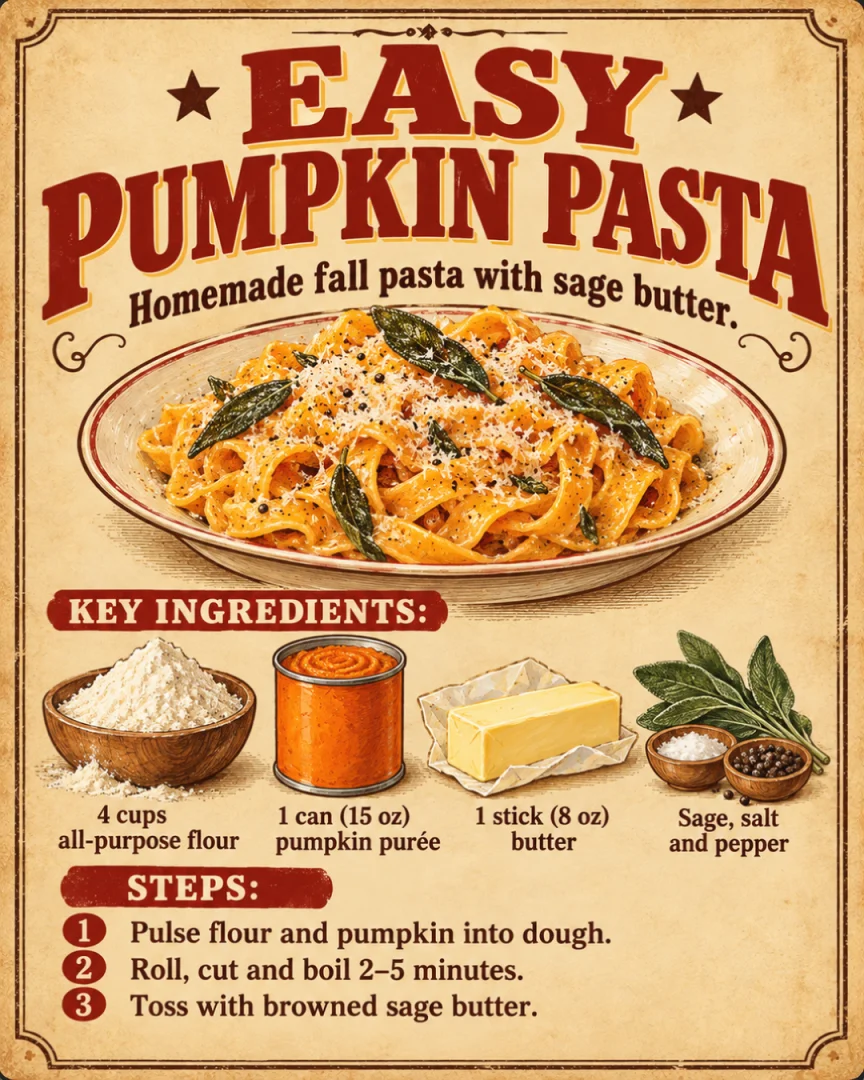 Easy Pumpkin Pasta