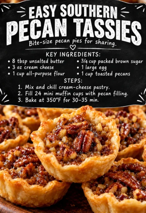 Easy Southern Pecan Tassies