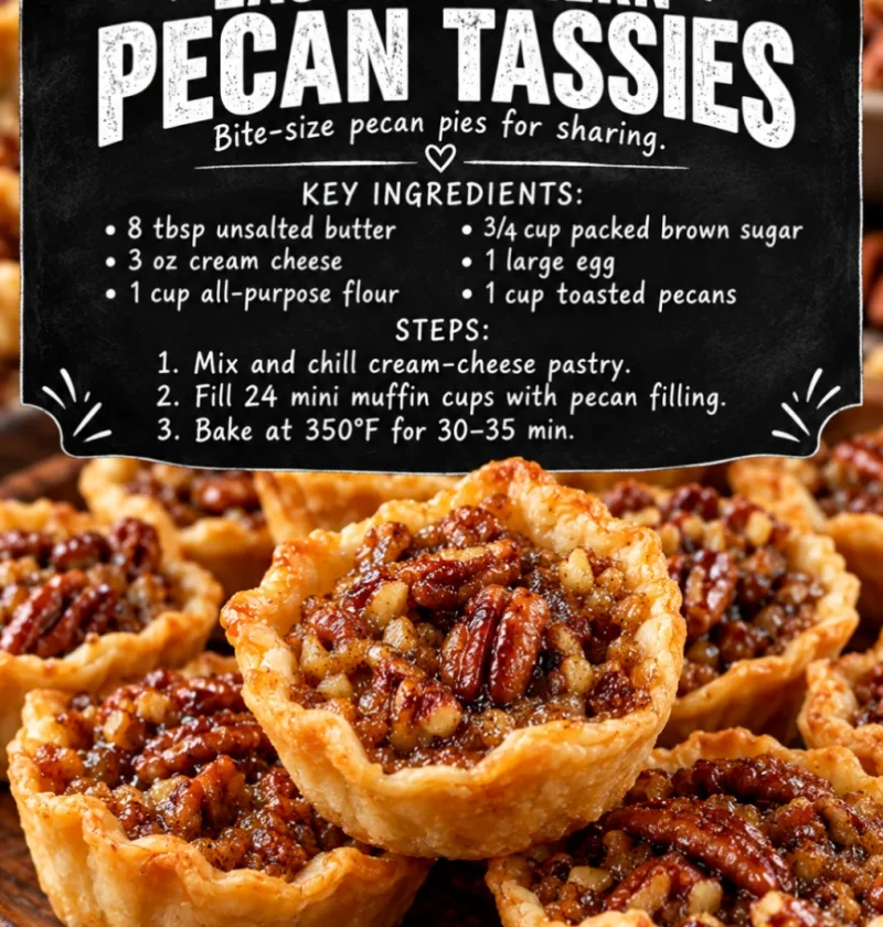Easy Southern Pecan Tassies