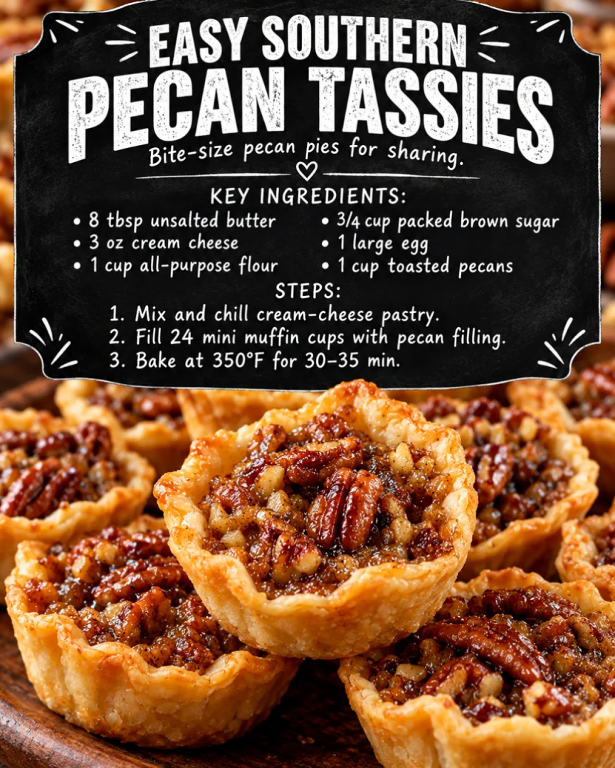 Easy Southern Pecan Tassies