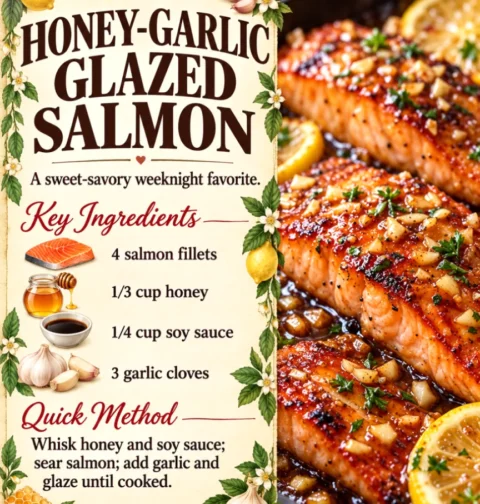 Honey-Garlic Glazed Salmon