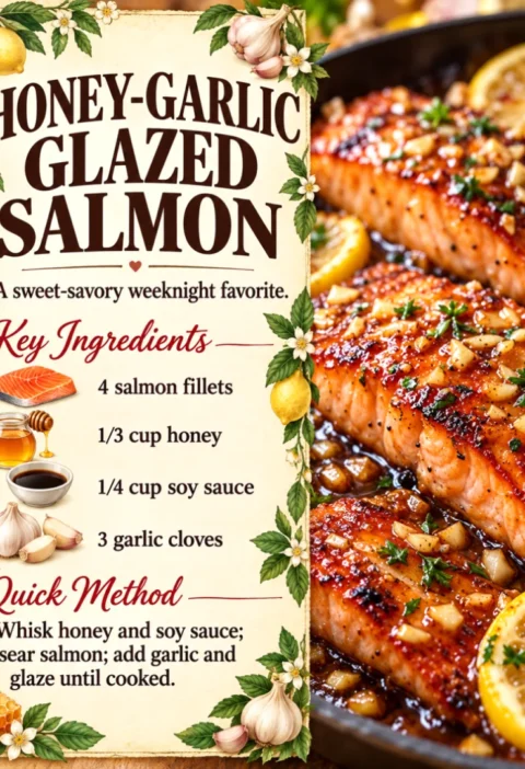 Honey-Garlic Glazed Salmon