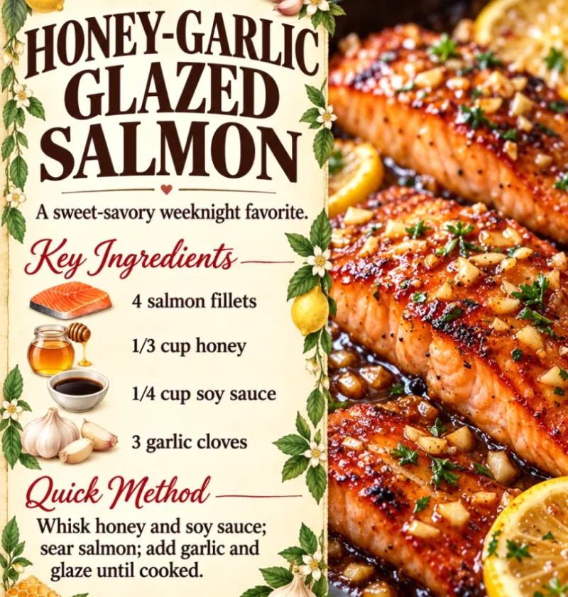 Honey-Garlic Glazed Salmon